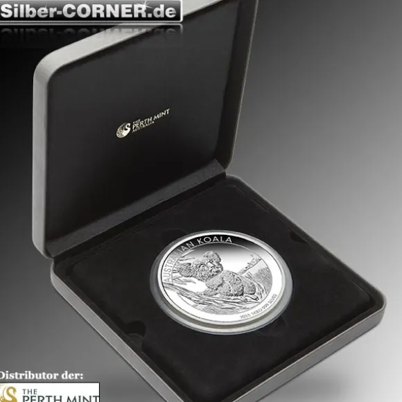 Koala 1 KG Silber 2015 Proof + Box + CoA *