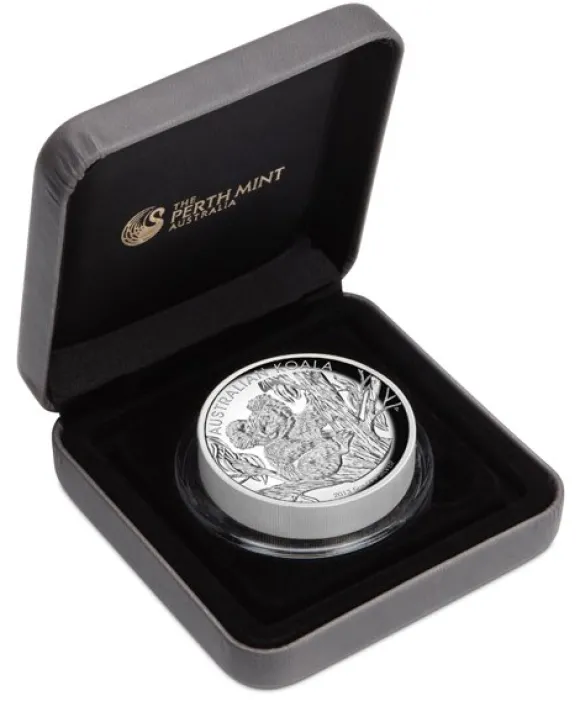 Koala 5 Oz Silber High Relief 2013 + Box + COA*