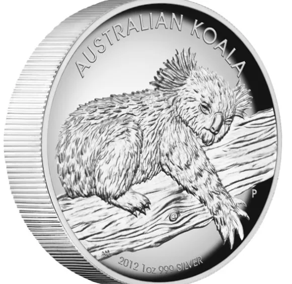 Koala 1 Oz Silber High Relief Proof 2012 + Box + CoA *