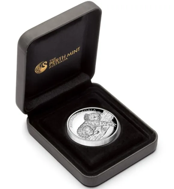 Koala 1 Oz Silber High Relief Proof 2012 + Box + CoA *