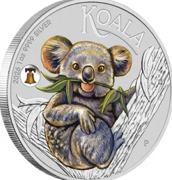 Koala Privy Mark Liberty Bell 1 Oz Sliber 2026 - ANA Coin Show Special