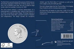 Koala Privy Mark Liberty Bell 1 Oz Sliber 2026 - ANA Coin Show Special