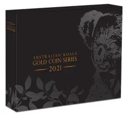 Koala 1 Unze High Relief 2021 + Box + COA