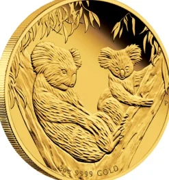 Koala 2 Unzen Gold Proof 2011 +Box +COA
