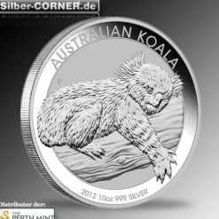 Koala 10 Unzen Silber 2012*