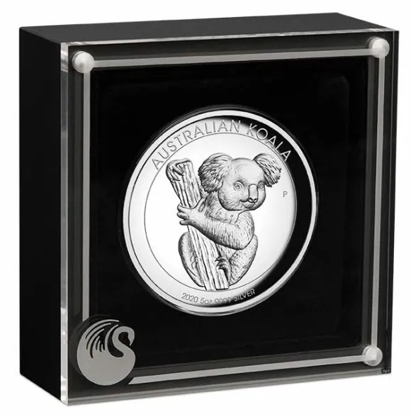 Koala 5 Unzen Silber High Relief 2020 + Box + COA*