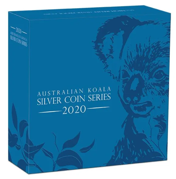 Koala 5 Unzen Silber High Relief 2020 + Box + COA*
