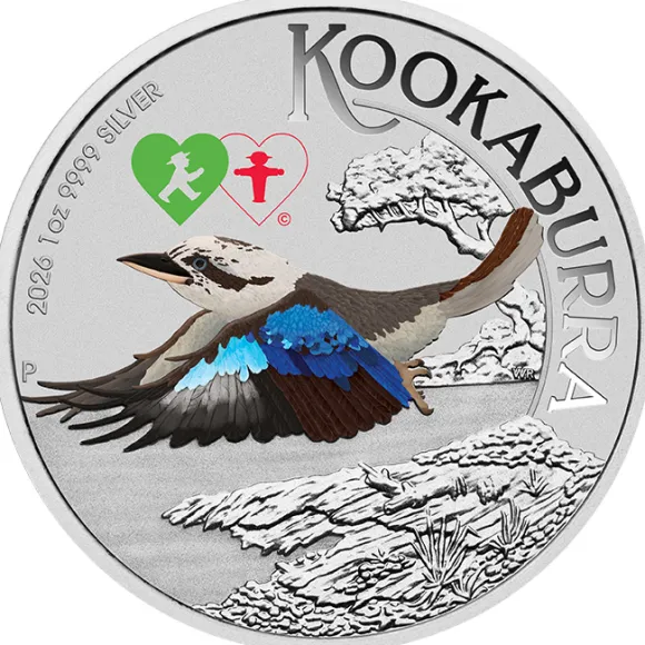 Kookaburra Ampelmann Word Money Fair 1 Oz Silber 2026 im Bilster
