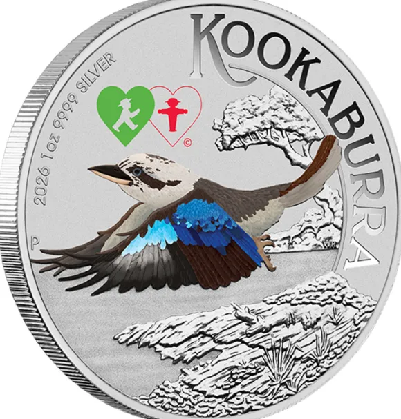 Kookaburra Ampelmann Word Money Fair 1 Oz Silber 2026 im Bilster