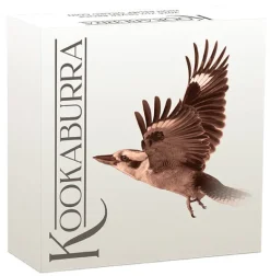 Kookaburra High Relief gilded 2 Oz Silber 2026 +Box +COA
