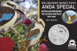 Kookaburra - Honeyeater - 1 Unze Silber 2023 im Blister*
