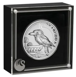 Kookaburra - Incuse - 5 Oz Silber 2022 + Box + COA Umkarton defekt *