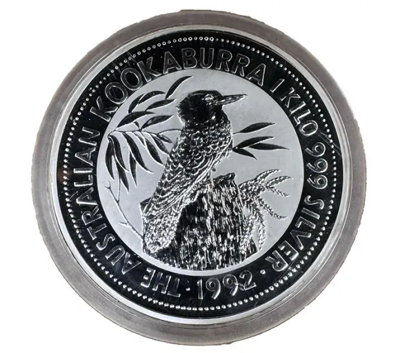 Kookaburra 1 KG Silber 1992*