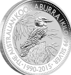 Kookaburra 1 Kg Silber 2015 *