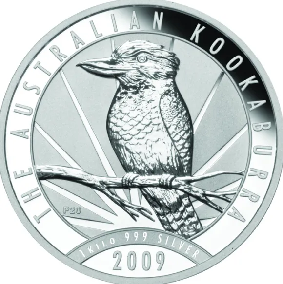 Kookaburra 1 KG Silber 2009 *