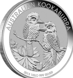 Kookaburra 1 Kg Silber 2013 *