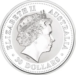 Kookaburra 1 KG Silber 2003*