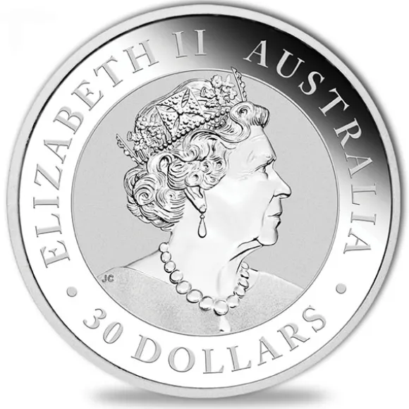 Kookaburra 1 Kg Silber 2019 *