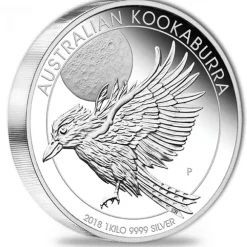 Kookaburra - 1 KG Silber Proof - 2018 +Box +COA *