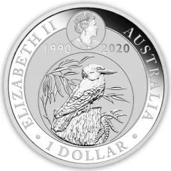 Kookaburra 1 Oz Silber 2020*