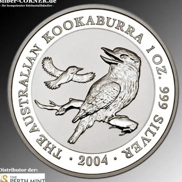Kookaburra 1 Oz Silber 2004*