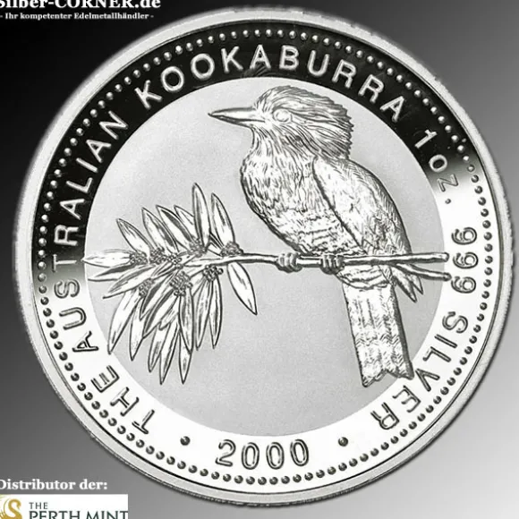 Kookaburra 2 Oz Silber 2000*