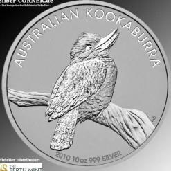Kookaburra 10 Oz Silber 2010 *