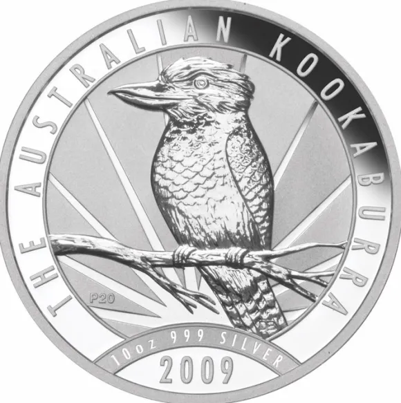 Kookaburra 10 Oz Silber 2009 *