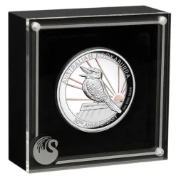 Kookaburra 5 Oz Silber -gilded- High Relief 2020*