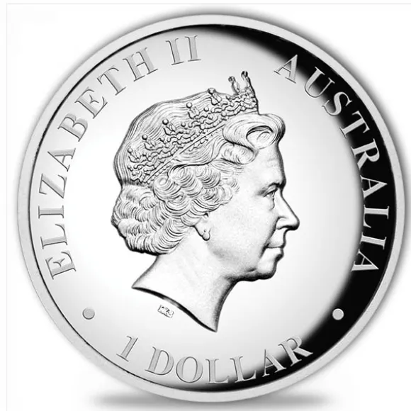Kookaburra 2017 1 Oz Silber - High Relief - Box + COA*
