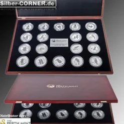 Kookaburra 1992 - 2009 2 Oz Silber komplett *