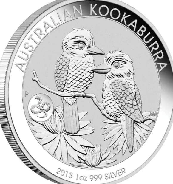 Kookaburra - Privy Mark Schlange - 1 Unze Silber 2013*