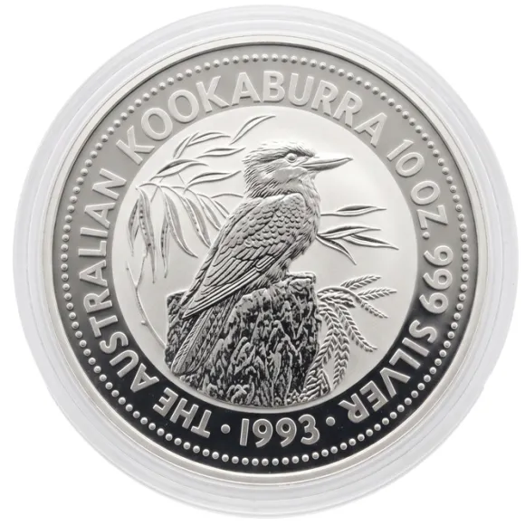 Kookaburra Silber 10 Oz Silber 1993*