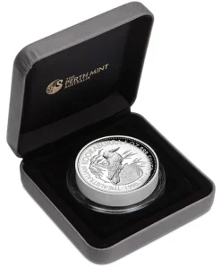 Kookaburra 25th Anniversary 5 Oz Silber High Relief 2015 +Box +COA*