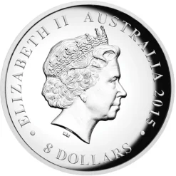 Kookaburra 25th Anniversary 5 Oz Silber High Relief 2015 +Box +COA*