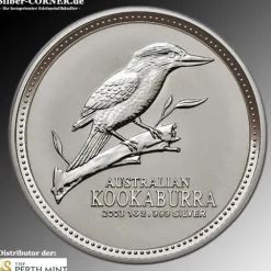 Kookaburra 2 Unzen Silber 2003*