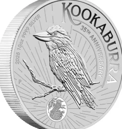 Kookaburra 10 Unzen Silber 2025