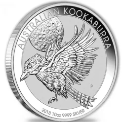 Kookaburra 10 Unzen Silber 2018*