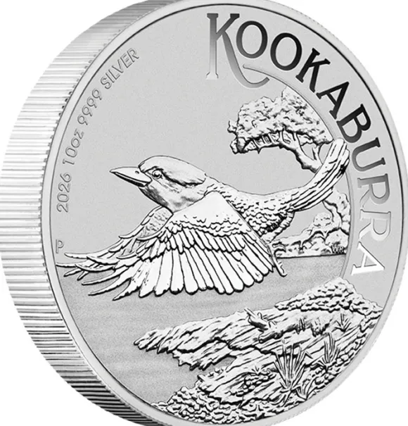 Kookaburra 10 Unzen Silber 2026
