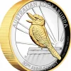 Kookaburra 2 Unzen Silber 2020 High Relief - Gilded - +Box*