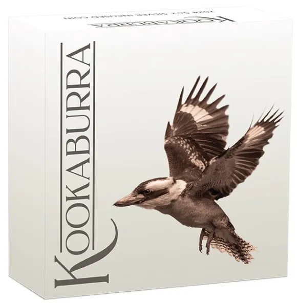 Kookaburra 5 Unzen Silber - Inches - 2024 + Box + COA*