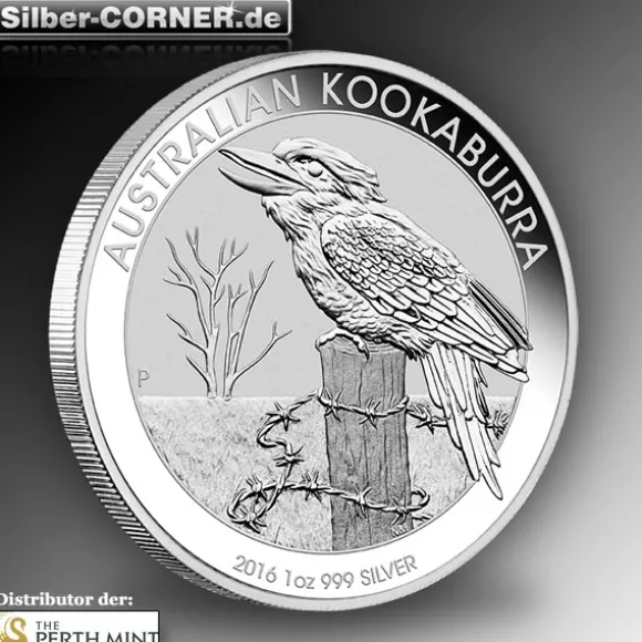 Kookaburra 1 Unze Silber 2016 *