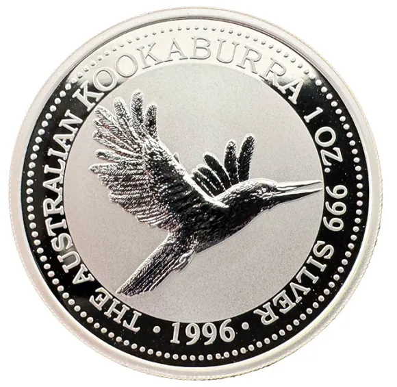 Kookaburra 1 Unze Silber 1996*