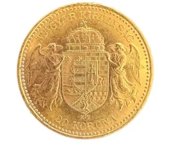 20 Korona Ungarn Goldmünze