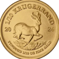 Krügerrand 1/10 Oz Gold 2026