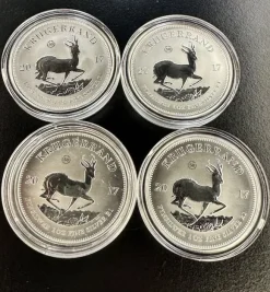 Krügerrand 1 Unze Silber 2017 - 50 Jahre Edition *