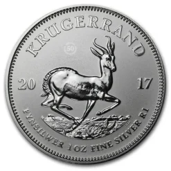 Krügerrand 1 Unze Silber 2017 - 50 Jahre Edition *