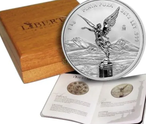 Libertad 1 KG Silber prooflike 2007 +Box +COA*