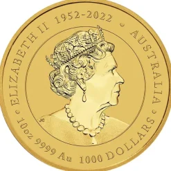 Lunar 3 - Drache - 10 Oz Gold 2024