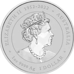 Lunar 3 - Drache - 1 Unze Silber lila / purple 2024*